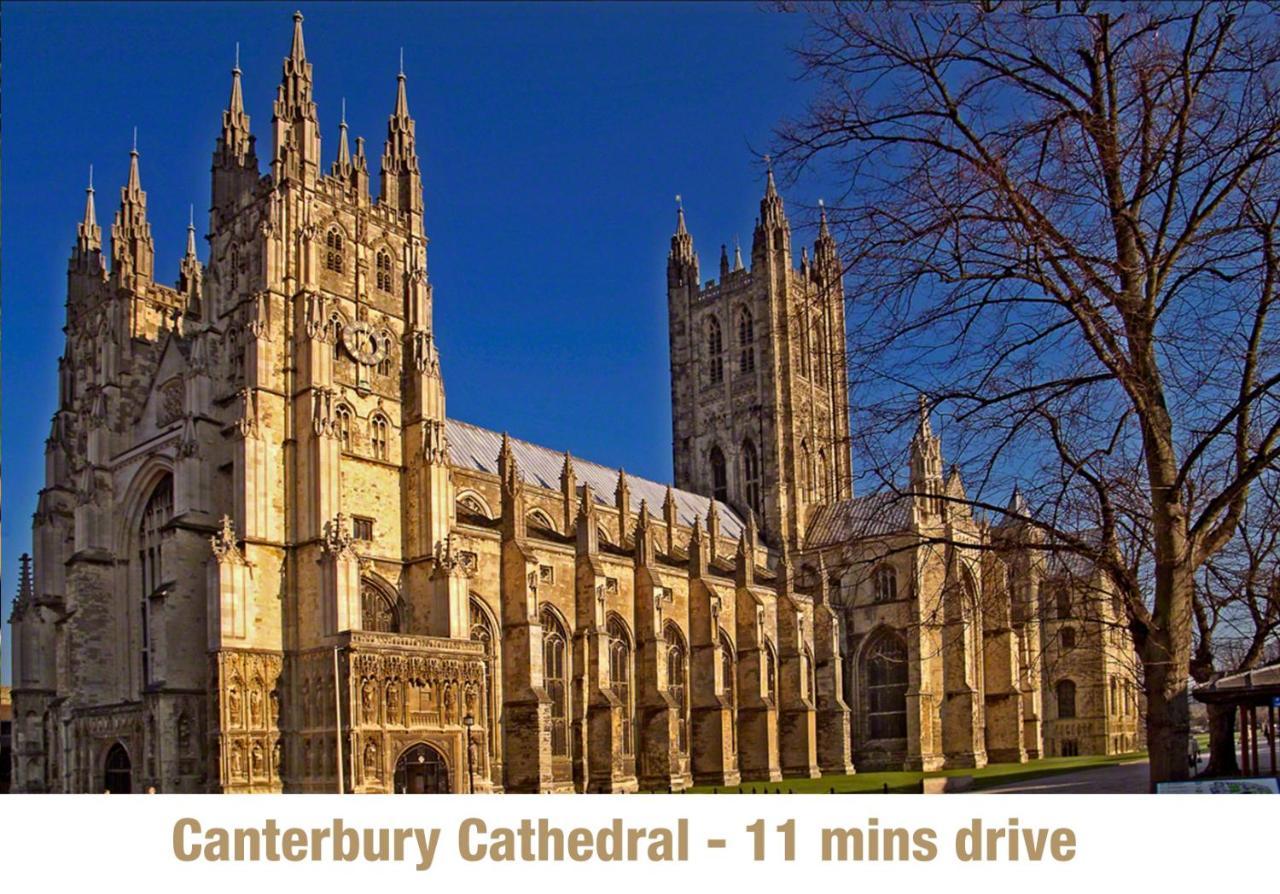Canterbury Romantic Modern Home Goodnestone  Bagian luar foto